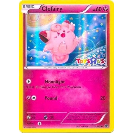 Clefairy - 50/83 (Toys R Us Promo) (050/083) (Miscellaneous Cards & Products) - PokéBox Australia