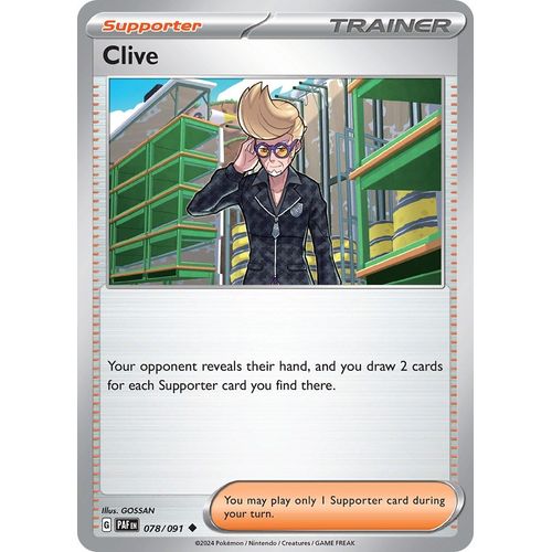Clive (078/091) [SV: Paldean Fates] - PokéBox Australia