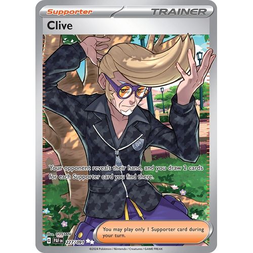 Clive (227/091) [SV: Paldean Fates] - PokéBox Australia