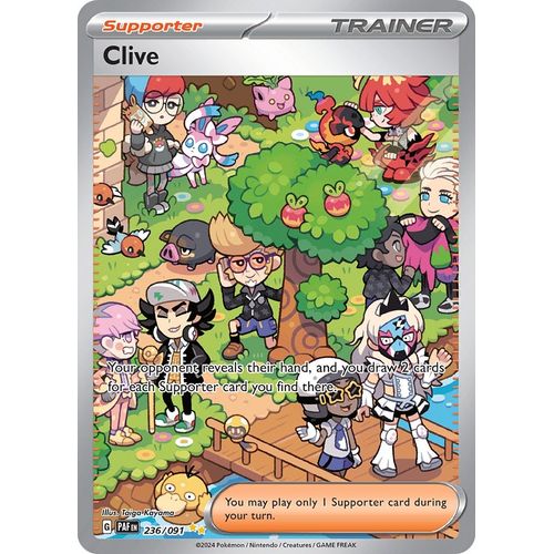 Clive (236/091) [SV: Paldean Fates] - PokéBox Australia