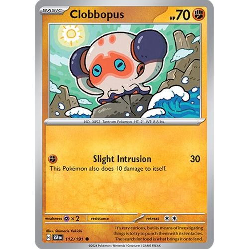 Clobbopus (112/191) [SV08: Surging Sparks] - PokéBox Australia
