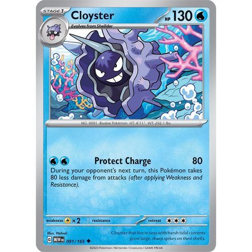 Cloyster (091/165) [SV: Scarlet & Violet 151] - PokéBox Australia