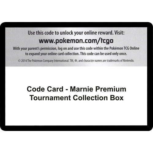 Code Card - Marnie Premium Tournament Collection Box (Miscellaneous Cards & Products) - PokéBox Australia
