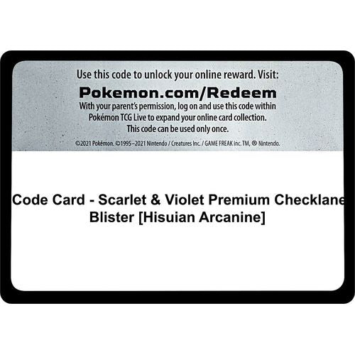 Code Card [SV01: Scarlet & Violet Base Set] - PokéBox Australia