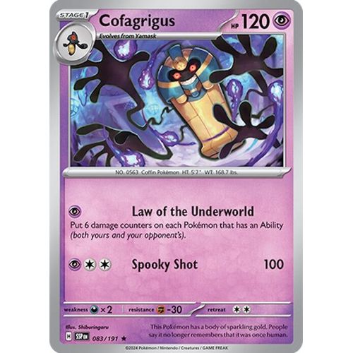 Cofagrigus (083/191) [SV08: Surging Sparks] - PokéBox Australia