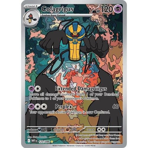 Cofagrigus (123/086) (SV: White Flare) - PokéBox Australia