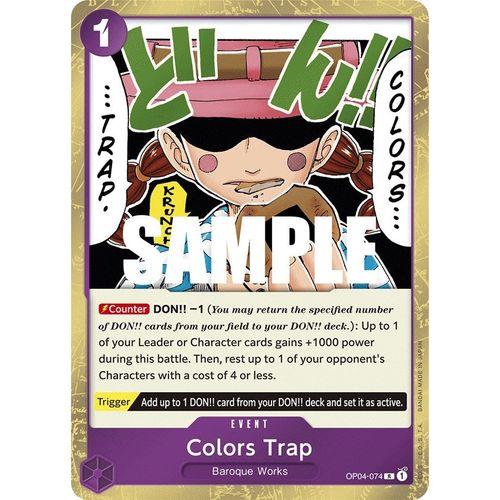 Colors Trap (OP04 - 074) [Kingdoms of Intrigue] - PokéBox Australia