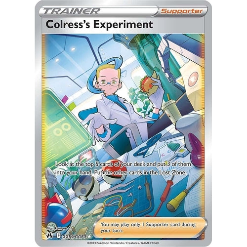 Colress's Experiment (GG59/GG70) (Crown Zenith: Galarian Gallery) - PokéBox Australia