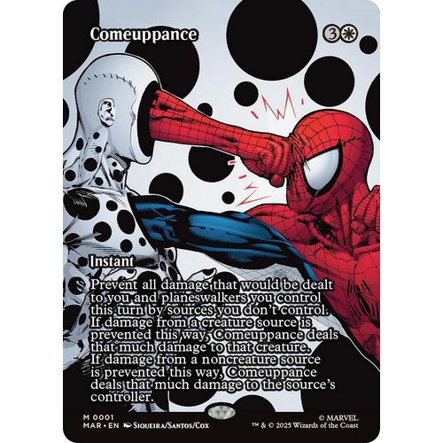 Comeuppance (Borderless) (1) (Marvel Eternal - Legal) - PokéBox Australia
