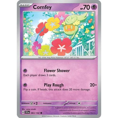 Comfey (063/142) [SV07: Stellar Crown] - PokéBox Australia