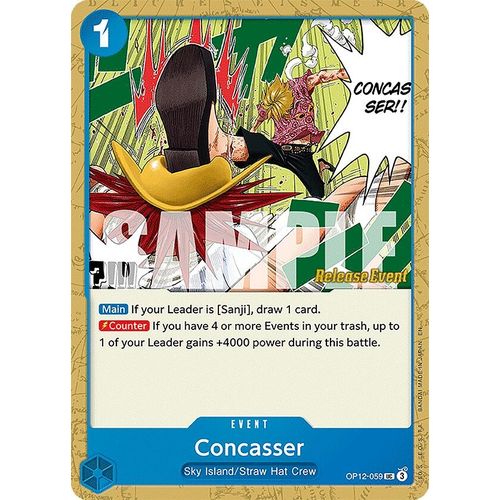 Concasser (OP12 - 059) (Legacy of the Master Release Event Cards) - PokéBox Australia