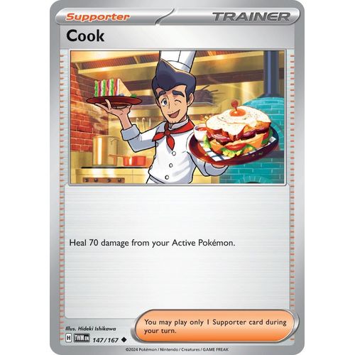Cook (147/167) [SV06: Twilight Masquerade] - PokéBox Australia