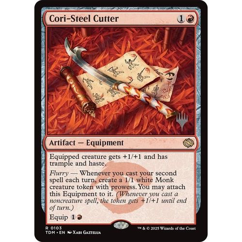 Cori - Steel Cutter (103) (Promo Pack: Tarkir: Dragonstorm) - PokéBox Australia