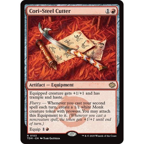 Cori - Steel Cutter (103) (Tarkir: Dragonstorm) - PokéBox Australia