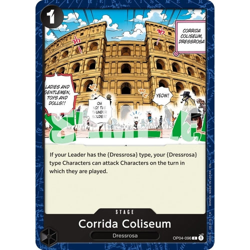 Corrida Coliseum (Reprint) (OP04 - 096) (Premium Booster - The Best - Vol. 2) - PokéBox Australia