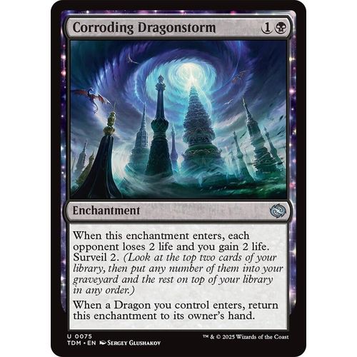 Corroding Dragonstorm (75) (Tarkir: Dragonstorm) - PokéBox Australia