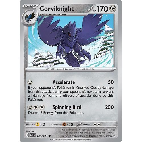 Corviknight (148/193) [SV02: Paldea Evolved] - PokéBox Australia