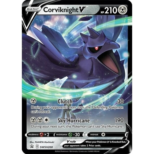 Corviknight V - SWSH200 (SWSH200) (SWSH: Sword & Shield Promo Cards) - PokéBox Australia