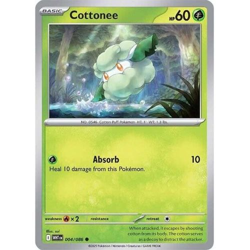 Cottonee (004/086) (SV: White Flare) - PokéBox Australia