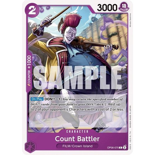 Count Battler (OP06 - 075) [Wings of the Captain] - PokéBox Australia