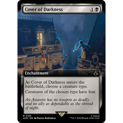 Cover of Darkness (Extended Art) (163) [Universes Beyond: Assassin's Creed] - PokéBox Australia