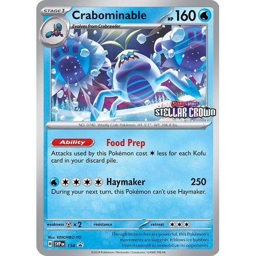 Crabominable - 134 (134/142) (SV: Scarlet & Violet Promo Cards) - PokéBox Australia