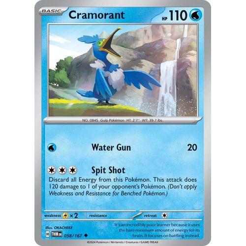 Cramorant (058/167) [SV06: Twilight Masquerade] - PokéBox Australia