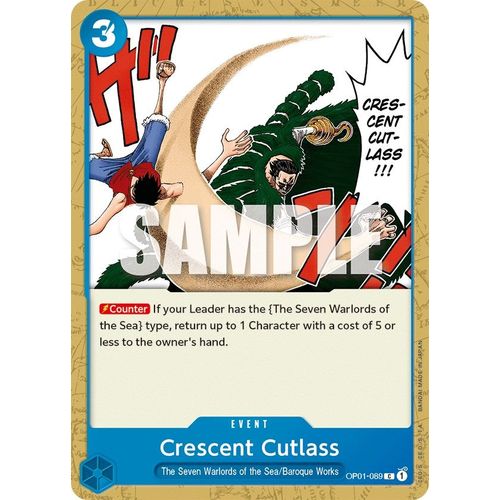 Crescent Cutlass (OP01 - 089) [Romance Dawn] - PokéBox Australia