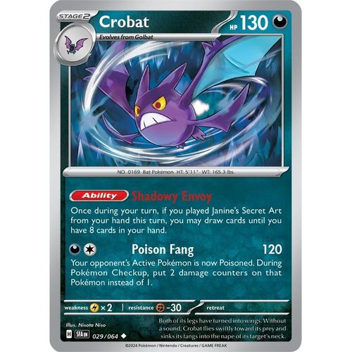 Crobat (029/064) [SV: Shrouded Fable] - PokéBox Australia