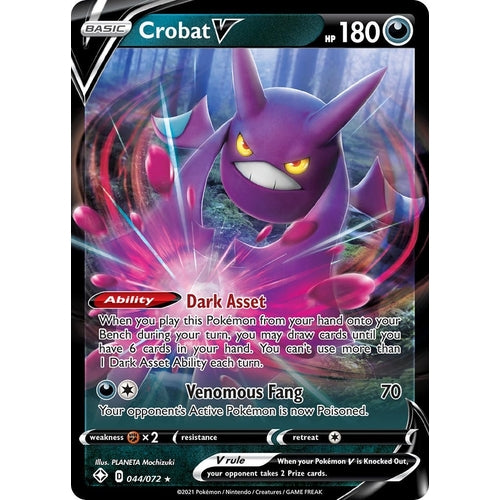 Crobat V (044/072) (Shining Fates) - PokéBox Australia