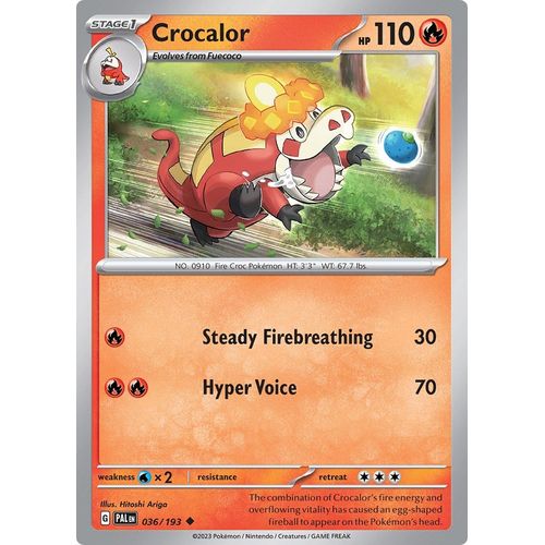 Crocalor (036/193) [SV02: Paldea Evolved] - PokéBox Australia
