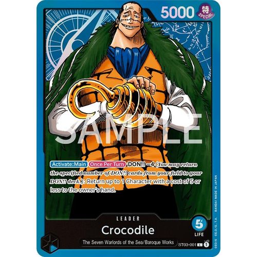 Crocodile (001) (ST03 - 001) [Revision Pack Cards] - PokéBox Australia