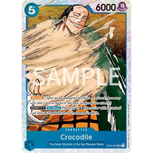 Crocodile (003) (ST03 - 003) [Revision Pack Cards] - PokéBox Australia