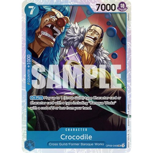 Crocodile (046) (OP09 - 046) [Emperors in the New World] - PokéBox Australia