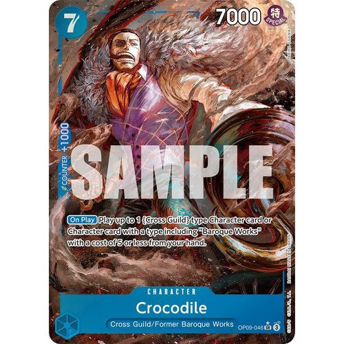 Crocodile (046) (Parallel) (OP09 - 046) [Emperors in the New World] - PokéBox Australia
