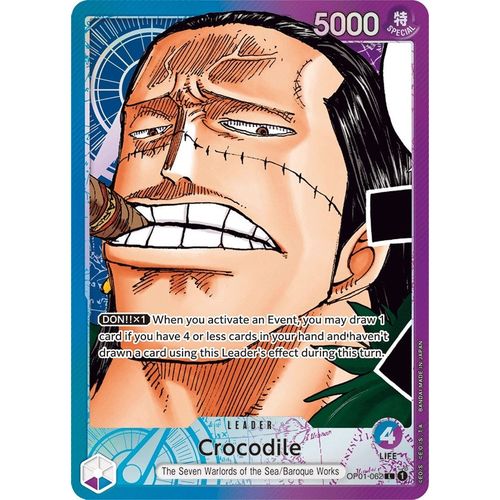 Crocodile (062) (Parallel) (OP01 - 062) [Romance Dawn] - PokéBox Australia