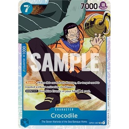 Crocodile (067) (OP01 - 067) [Romance Dawn] - PokéBox Australia