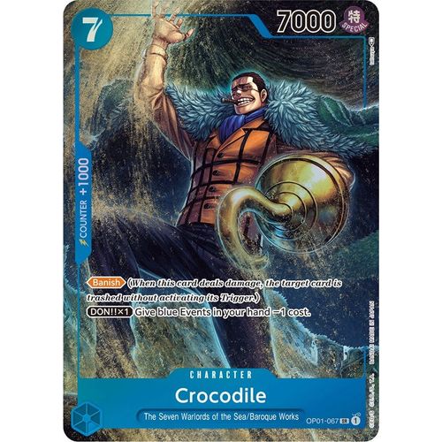 Crocodile (067) (Parallel) (OP01 - 067) [Romance Dawn] - PokéBox Australia