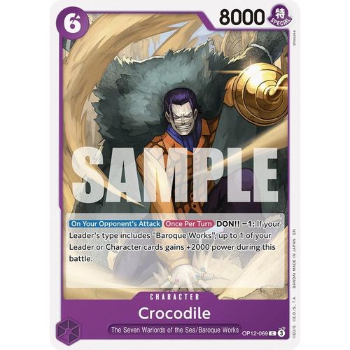 Crocodile (OP12 - 069) (Legacy of the Master) - PokéBox Australia