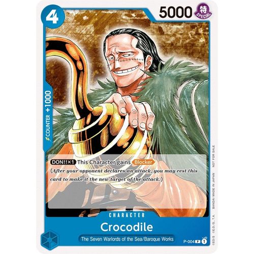 Crocodile (Promotion Pack 2022) (P - 004) [One Piece Promotion Cards] - PokéBox Australia