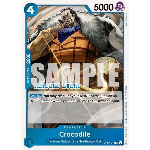 Crocodile (ST15 - ST20 Release Event Winner Pack) (OP07 - 040) [One Piece Promotion Cards] - PokéBox Australia