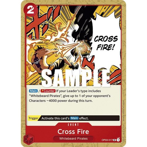 Cross Fire (OP03 - 017) [Pillars of Strength] - PokéBox Australia