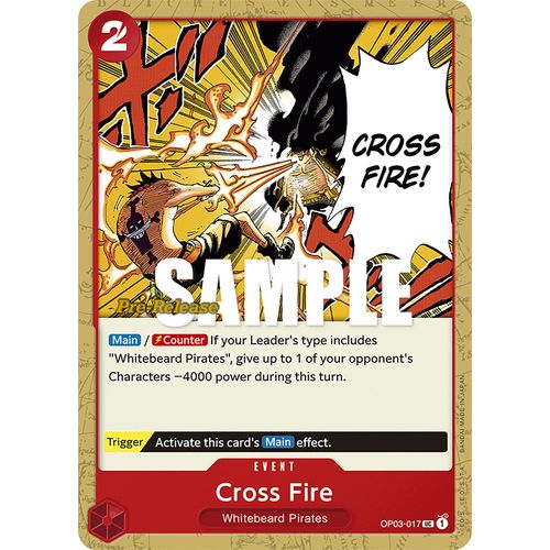 Cross Fire (OP03 - 017) [Pillars of Strength Pre - Release Cards] - PokéBox Australia