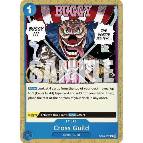Cross Guild (Reprint) (OP09 - 057) [Starter Deck 25: BLUE Buggy] - PokéBox Australia