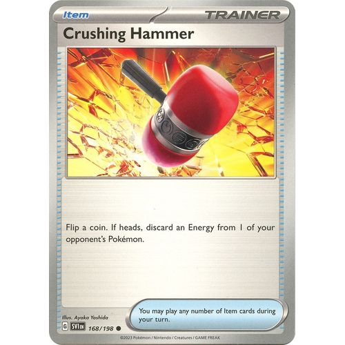 Crushing Hammer (168/198) [SV01: Scarlet & Violet Base Set] - PokéBox Australia