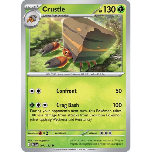 Crustle (007/182) [SV04: Paradox Rift] - PokéBox Australia