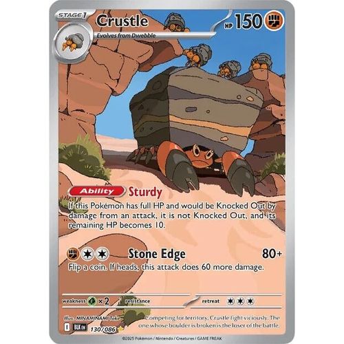 Crustle (130/086) (SV: Black Bolt) - PokéBox Australia
