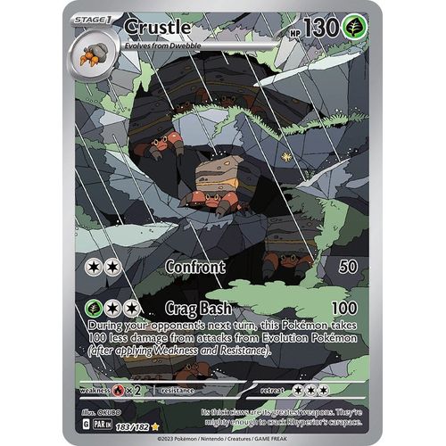Crustle (183/182) [SV04: Paradox Rift] - PokéBox Australia