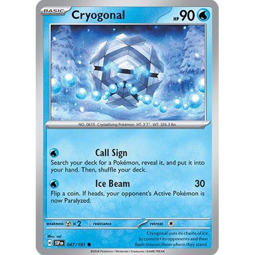 Cryogonal (047/191) [SV08: Surging Sparks] - PokéBox Australia