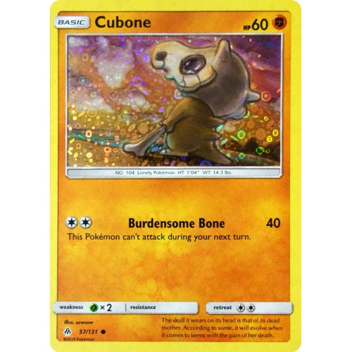 Cubone - 57/131 (General Mills Promo) (057/131) (Miscellaneous Cards & Products) - PokéBox Australia